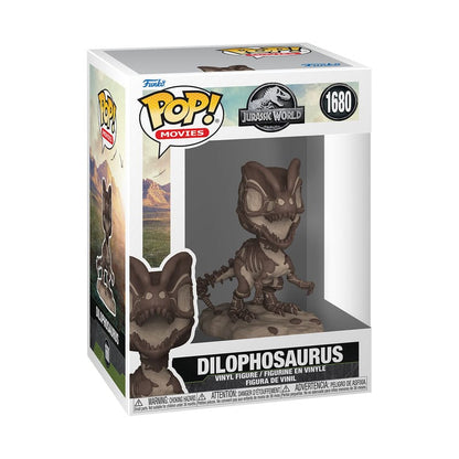 Jurassic Park Fossil POP! Movies Vinyl Figur Dilophosaurus 9 cm Image 2