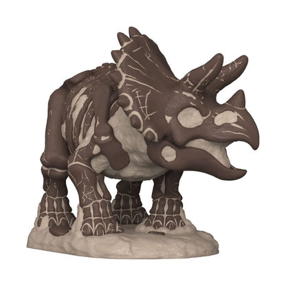 Jurassic Park Fossil POP! Movies Vinyl Figur Triceratops 9 cm Image 1