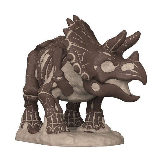 Jurassic Park Fossil POP! Movies Vinyl Figur Triceratops 9 cm Image 1