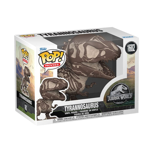 Jurassic Park Fossil POP! Movies Vinyl Figur Tyrannosaurus 9 cm Image 2