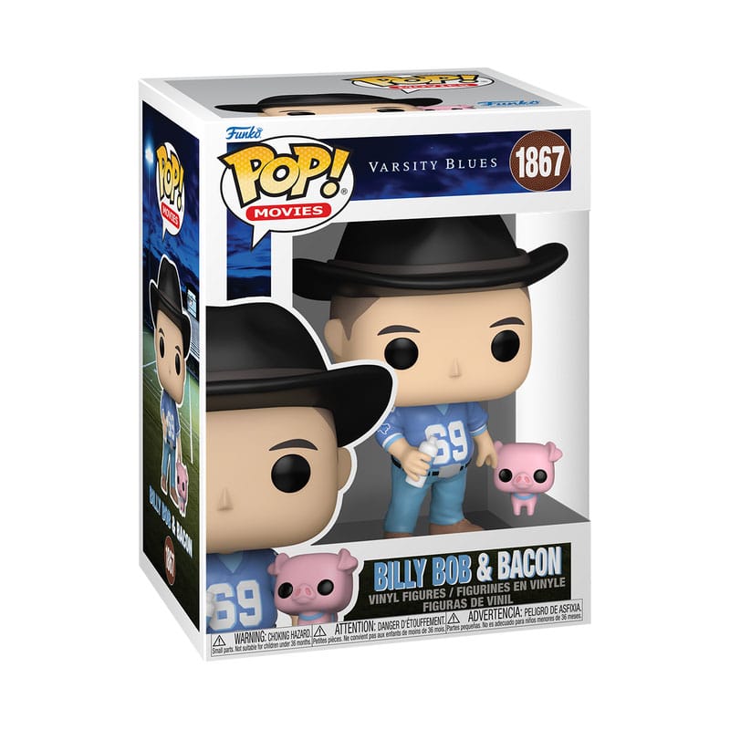 Varsity Blues POP & Buddy! Vinyl Figur Billy w/Bacon 9 cm Image 2