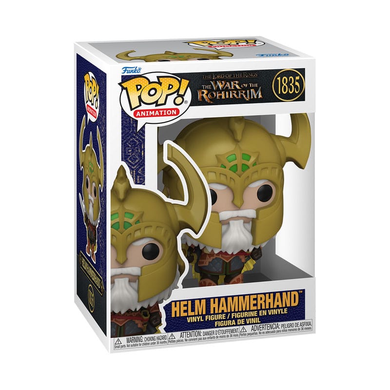 The Lord of the Rings: The War of the Rohirrim POP! Movies Vinyl Figur Helm Hammerhand 9 cm Image 2