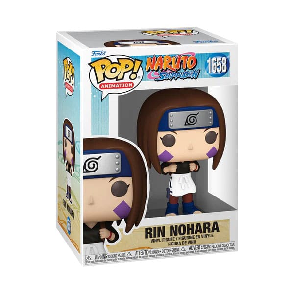 Naruto Pop! Animation Vinyl Figur Rin Nohara 9 cm Image 2