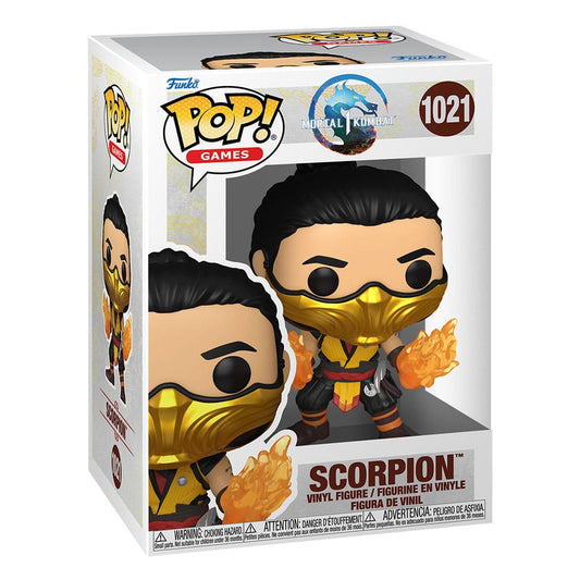 Mortal Kombat POP! Games Vinyl Figur Scorpion 9 cm Image 2