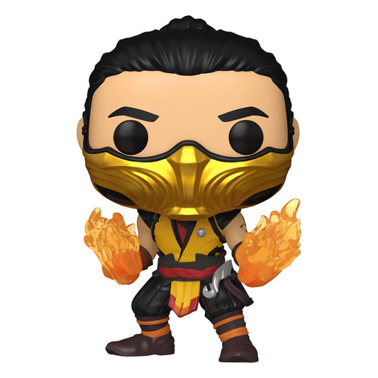 Mortal Kombat POP! Games Vinyl Figur Scorpion 9 cm Image 1