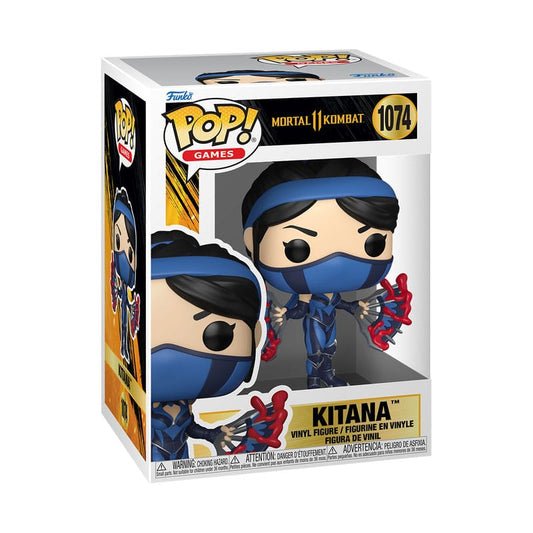Mortal Kombat POP! Games Vinyl Figur Kitana 9 cm Image 2
