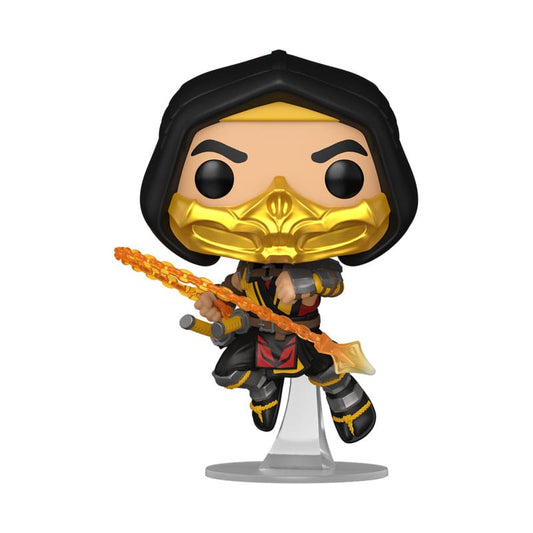 Mortal Kombat POP! Games Vinyl Figur Scorpion 9 cm Image 1