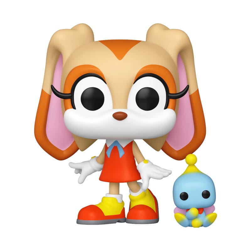Sonic The Hedgehog POP & Buddy! Vinyl Figur Cream w/Cheese 9 cm Image 1