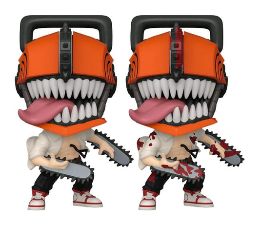 Chainsaw Man POP! Animation Vinyl Figuren Chainsaw Man w/CH(BD) 9 cm Sortiment (6) Image 1