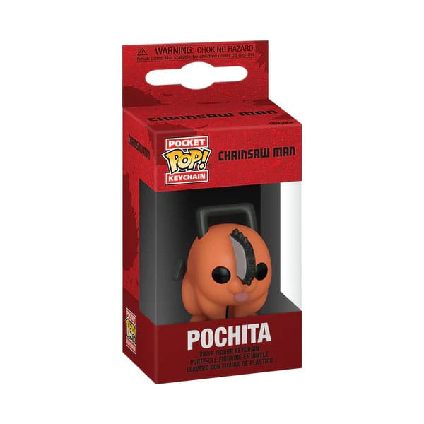 Chainsaw Man POP! Vinyl Schlüsselanhänger 4 cm Pochita Display (12) Image 2