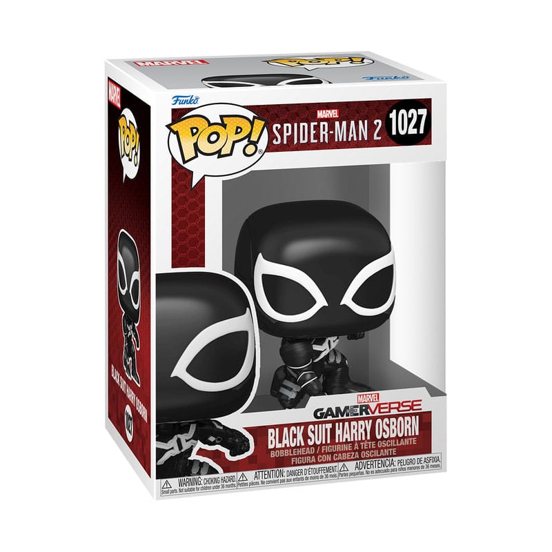 Spiderman 2 POP! Games Vinyl Figur Harry Osborn (Black Suit) 9 cm Image 2