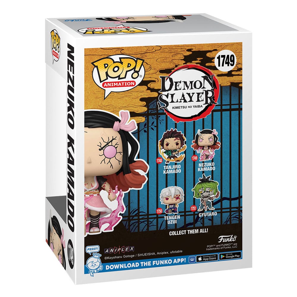 Demon Slayer: Kimetsu no Yaiba POP! Animation Vinyl Figuren Nezuko(Demon Form) 9 cm Image 3