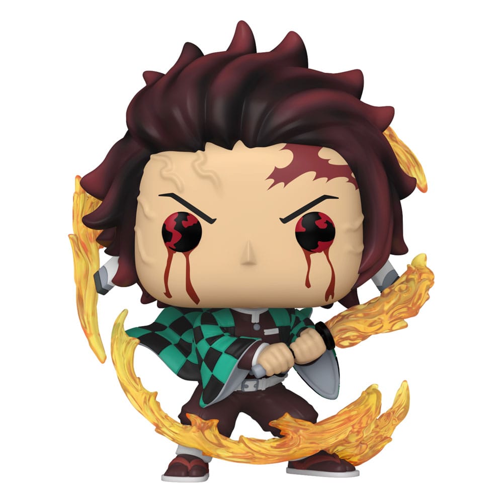 Demon Slayer: Kimetsu no Yaiba POP! Animation Vinyl Figuren Tanjiro(Sun Breathing) 9 cm Image 1