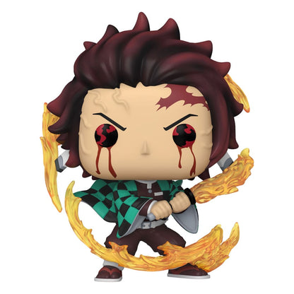 Demon Slayer: Kimetsu no Yaiba POP! Animation Vinyl Figuren Tanjiro(Sun Breathing) 9 cm Image 1