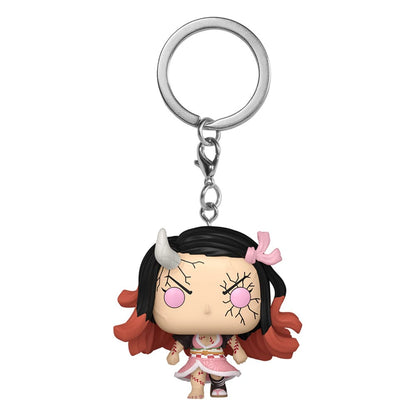 Demon Slayer: Kimetsu no Yaiba POP! Vinyl Schlüsselanhänger 4 cm Nezuko(Demon Form) Display (12) Image 1