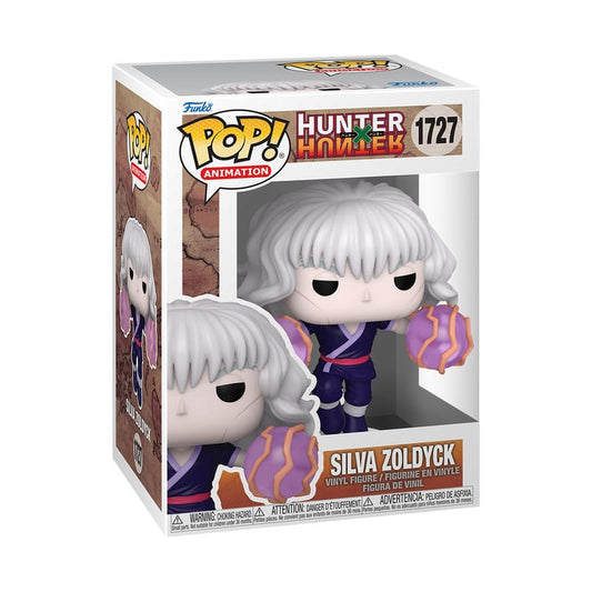 Hunter x Hunter POP! Animation Vinyl Figur Silva Zoldyck 9 cm Image 2