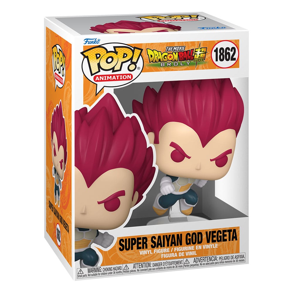 Dragon Ball Super: Broly POP! Animation Vinyl Figur SSG Vegeta 9 cm Image 2