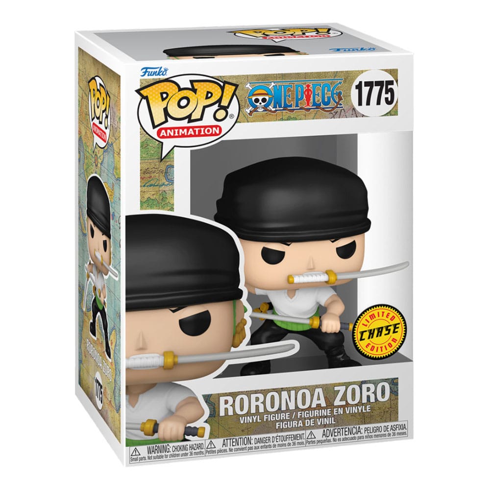One Piece POP! Animation Vinyl Figuren Zoro (Refresh) w/Ch 9 cm Sortiment (6) Image 5