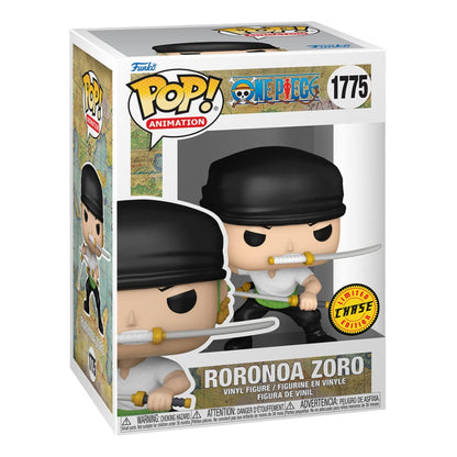 One Piece POP! Animation Vinyl Figuren Zoro (Refresh) w/Ch 9 cm Sortiment (6) Image 5
