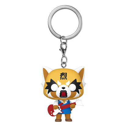 Sanrio POP! Vinyl Schlüsselanhänger 4 cm Aggretsuko w/Guitar Display (12) Image 1