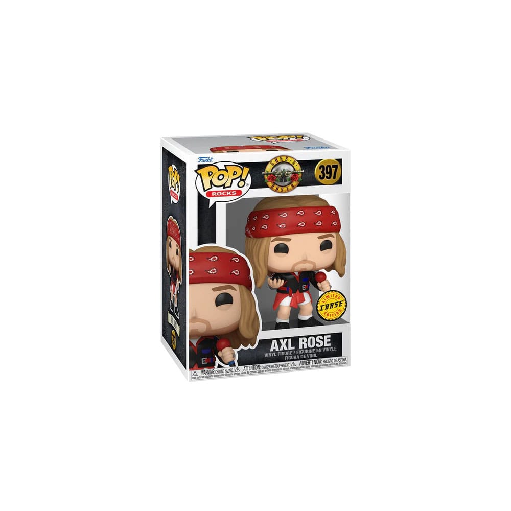 Guns N Roses POP! Rocks Vinyl Figuren Axel Rose(1992) w/CH 9 cm Sortiment (6) Image 4