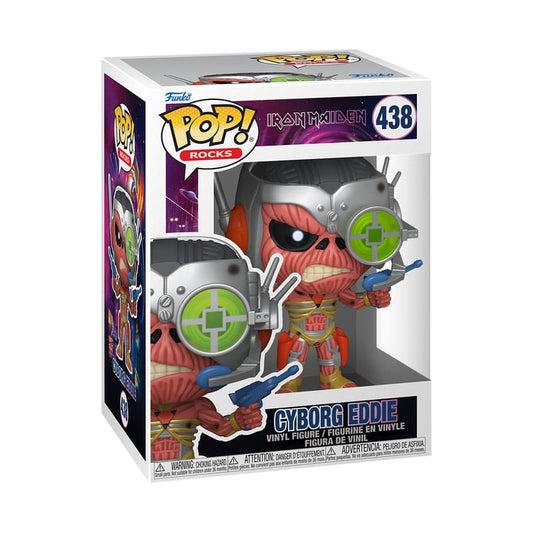 Iron Maiden POP! Rocks Vinyl Figur Cyborg 9 cm Image 2