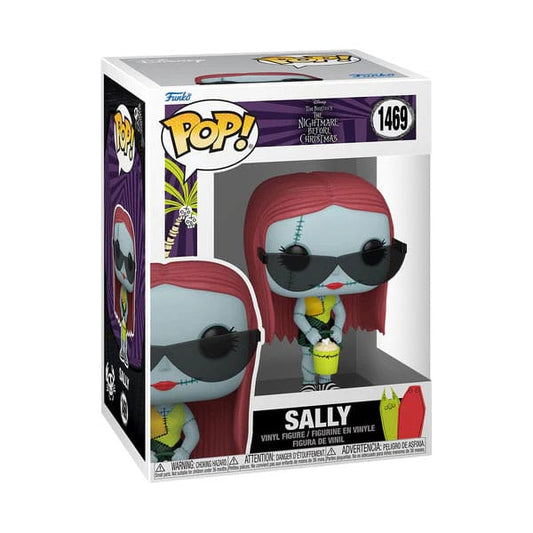 Nightmare before Christmas POP! Disney Vinyl Figur Sally w/Glasses(Beach) 9 cm Image 2