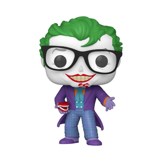 Batman 85th Anniversary POP! Movies Vinyl Figur The Joker w/Teeth 9 cm Image 1
