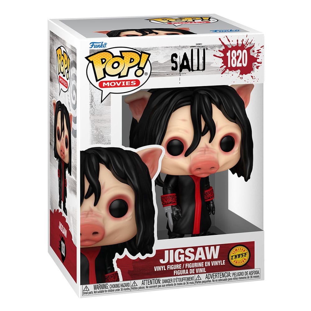 Saw POP! Movies Vinyl Figur Jigsaw with Chase 9 cm Sortiment (6) Image 3