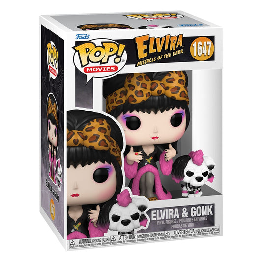 Elvira POP & Buddy! Ad Icons Vinyl Figur Elvira & Gonk 9 cm Image 2