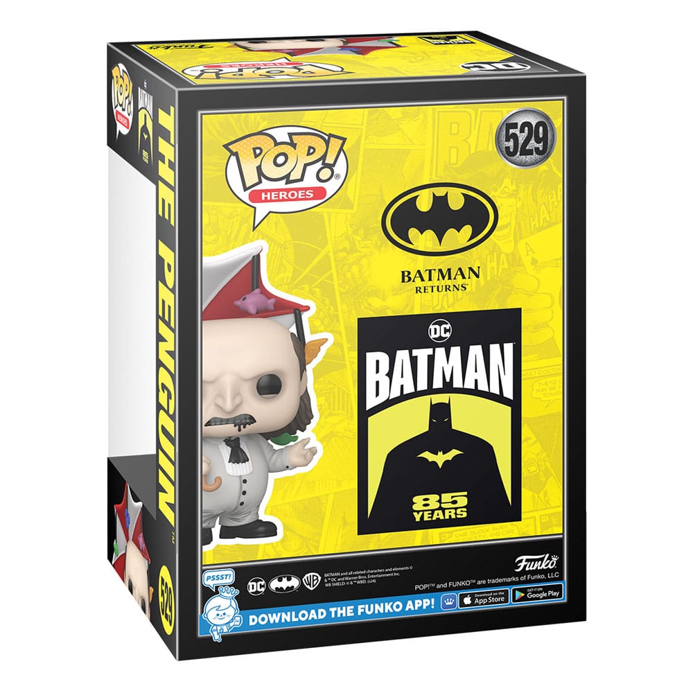 Batman 85th Anniversary POP! Movies Vinyl Figur The Penguin 9 cm Image 3