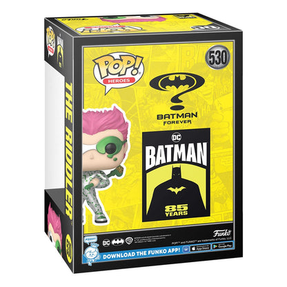 Batman 85th Anniversary POP! Movies Vinyl Figur The Riddler(MT) 9 cm Image 3