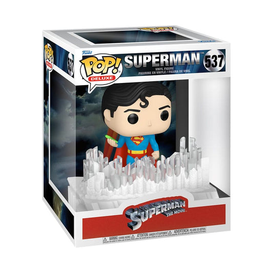 Superman(1978) POP! Deluxe Vinyl Figur Superman(FoS) 9 cm Image 2