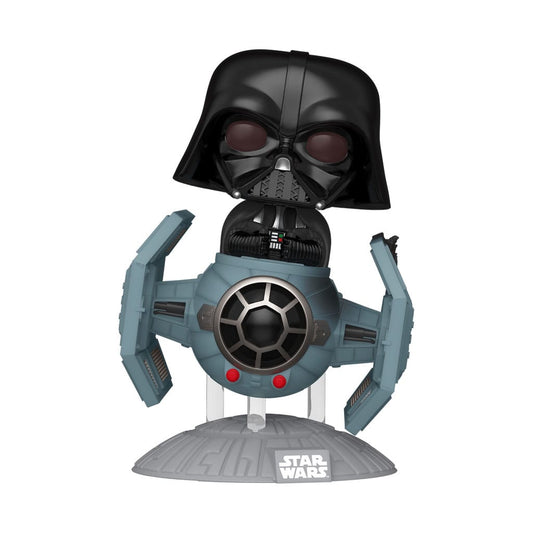 Star Wars: Dark Side POP! Rides Deluxe Vinyl Figur TIE Advanced x1 w/Vader 9 cm Image 1