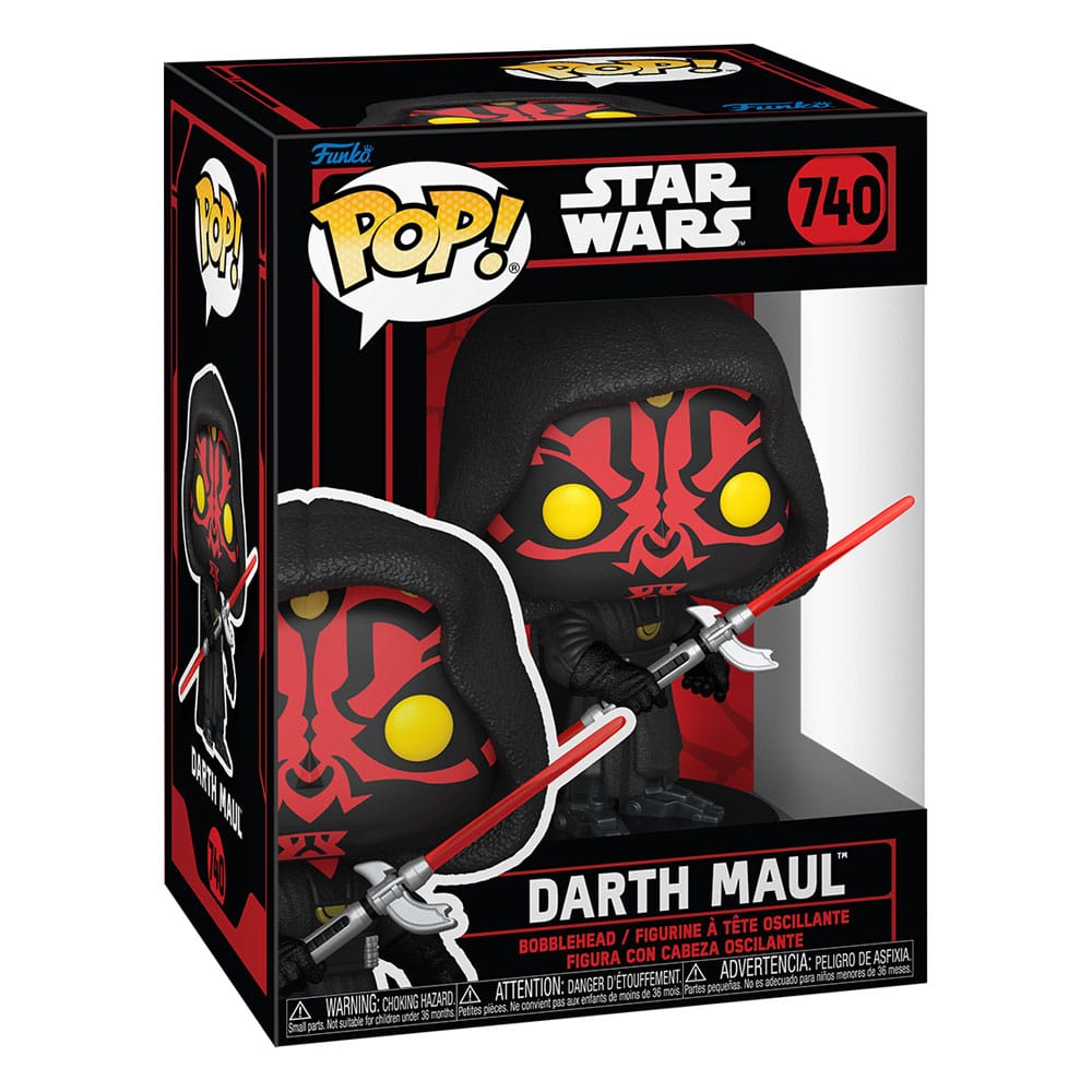 Star Wars: Dark Side POP! Vinyl Figur Darth Maul 9 cm Image 2
