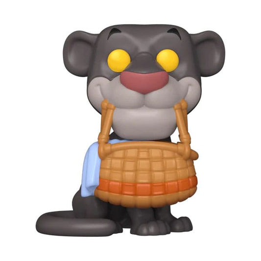 Das Dschungelbuch POP! Disney Vinyl Figur Bagheera w/basket 9 cm Image 1