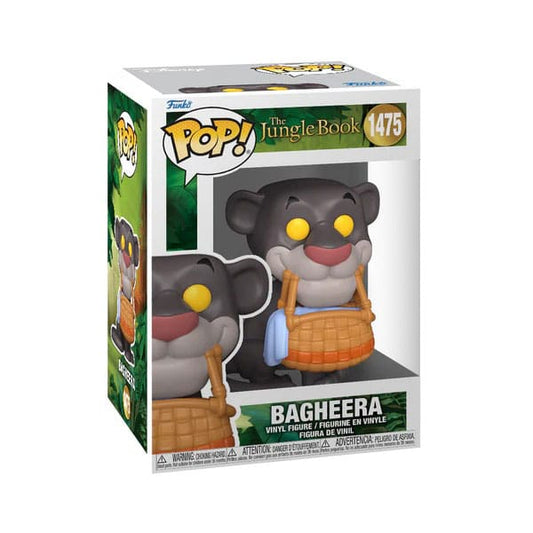 Das Dschungelbuch POP! Disney Vinyl Figur Bagheera w/basket 9 cm Image 2