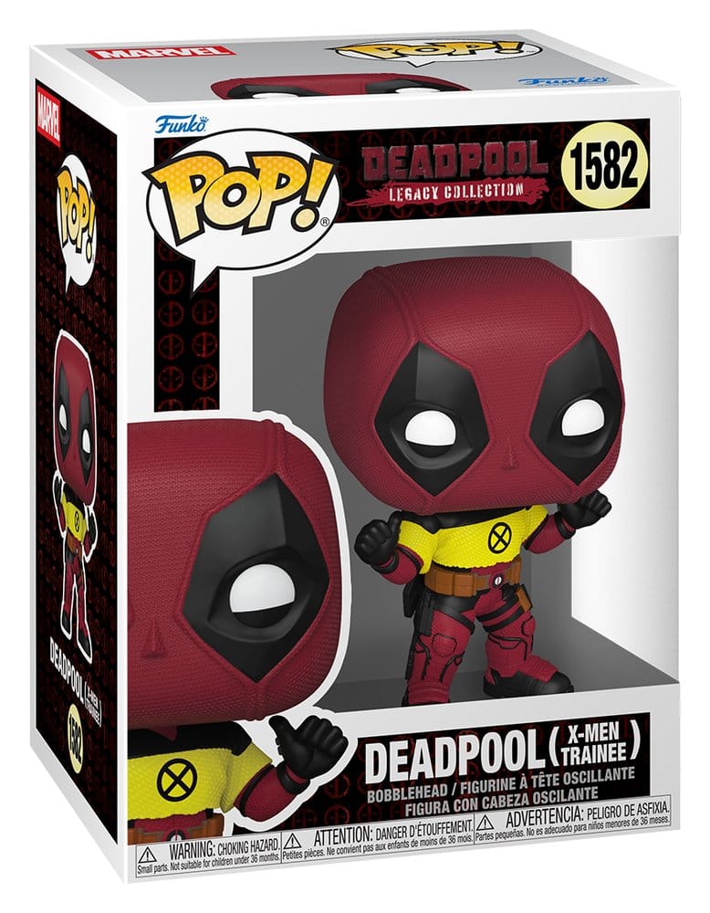 Deadpool 2 POP! Vinyl Figur Deadpool with X-Men Shirt 9 cm Image 2