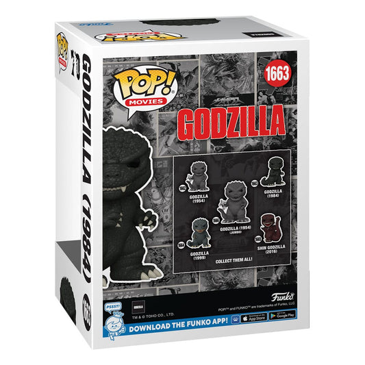 Godzilla 70th Anniversary POP! Movies Vinyl Figuren Godzilla 1984 w/CH 9 cm Sortiment (6) Image 2