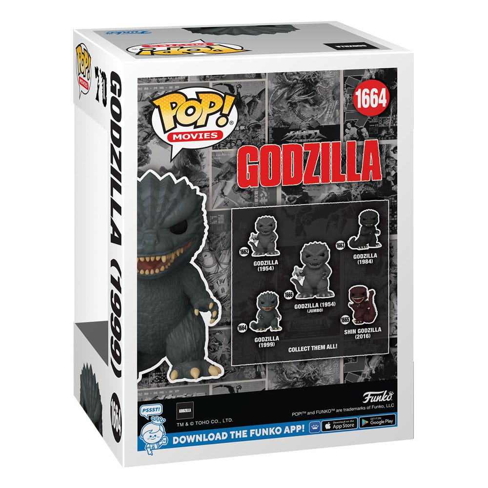 Godzilla 70th Anniversary POP! Movies Vinyl Figur Godzilla 1999 9 cm Image 2