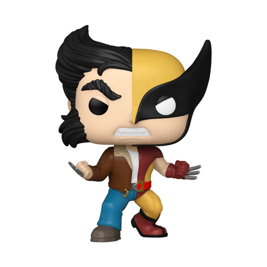 Marvel POP! Vinyl Figur Split- Wolverine/Logan 9 cm Image 1