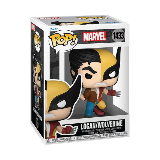 Marvel POP! Vinyl Figur Split- Wolverine/Logan 9 cm Image 2
