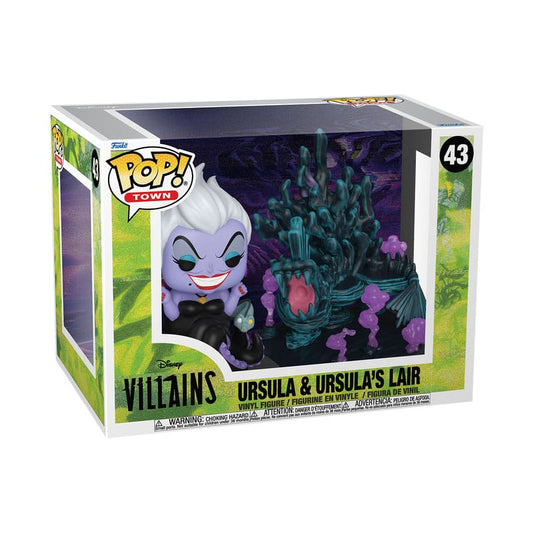 Disney Villains POP! Town Vinyl Figur Ursula's Lair 9 cm Image 2