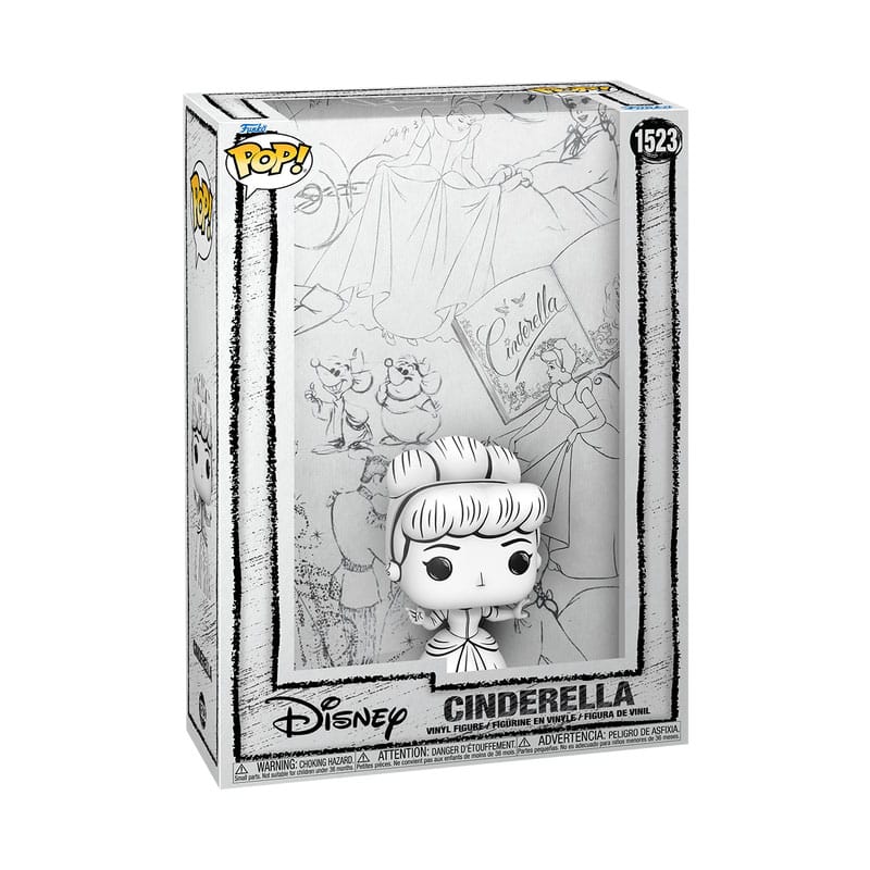 Cinderella POP! Comic Cover Vinyl Figur Sketched- Cinderella 9 cm Image 2