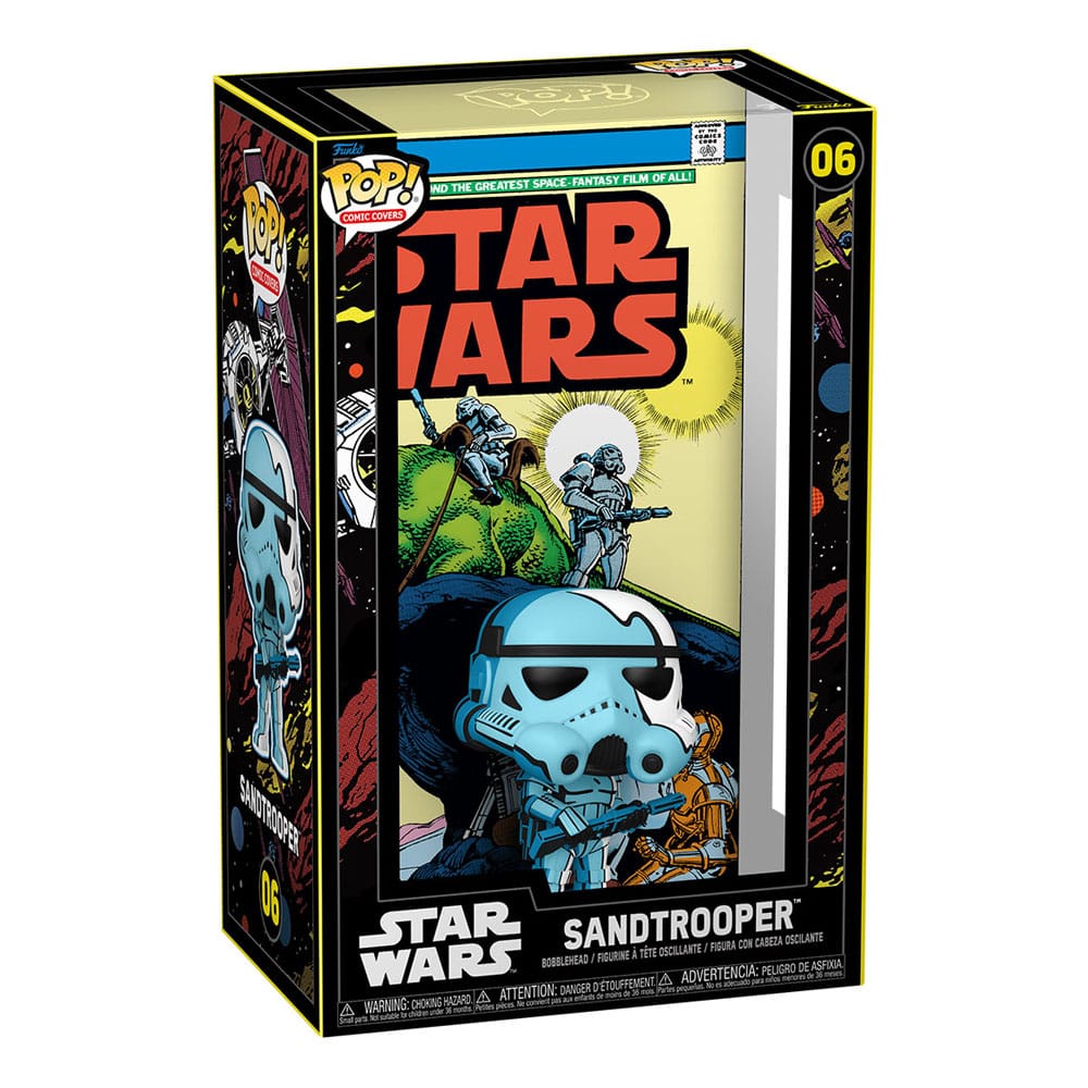 Star Wars POP! Comic Cover Vinyl Figur Stormtrooper (1977) #31 9 cm Image 2