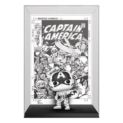 Marvel 85th Anniversary POP! Comic Cover Vinyl Figur Captain America 9 cm Image 1