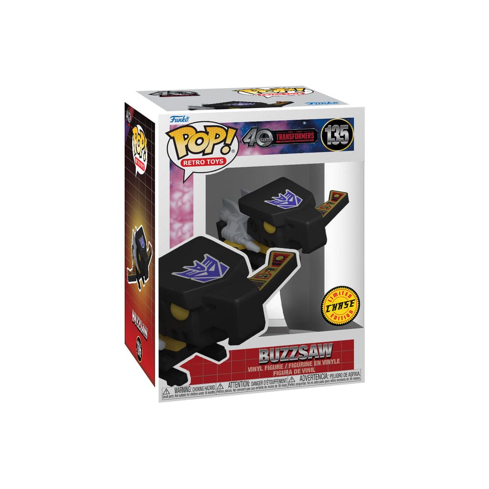 Transformers Retro Series POP! TV Vinyl Figuren Laserbeak w/CH 9 cm Sortiment (6) Image 4