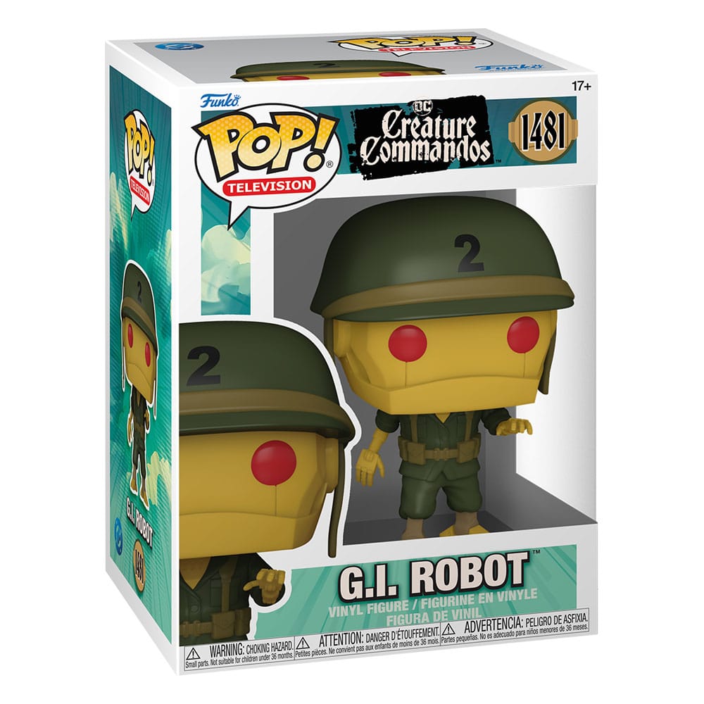 Creature Commandos POP! TV Vinyl Figur G.I. Robot 9 cm Image 2