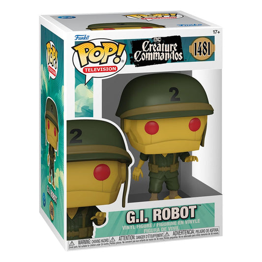 Creature Commandos POP! TV Vinyl Figur G.I. Robot 9 cm Image 2