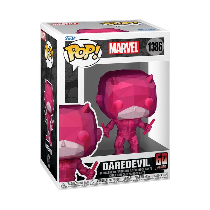 Daredevil 60th Anniversary POP! Vinyl Figur Daredevil(Facet) 9 cm Image 2